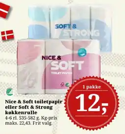 Dagli'Brugsen Nice & Soft toilet paper tilbud