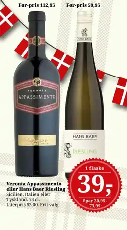 Dagli'Brugsen Veronia Appassimento tilbud