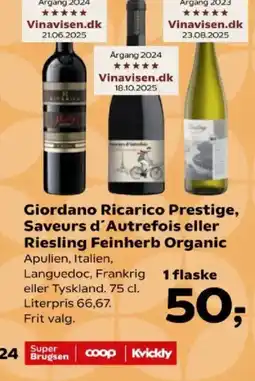 Kvickly Giordano Ricarico Prestige tilbud