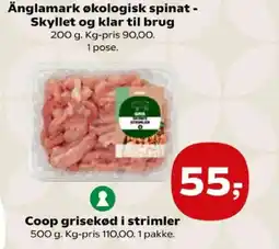 Kvickly Coop grisekød i strimler tilbud