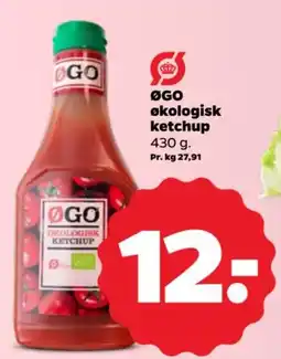 Netto ØGO økologisk ketchup tilbud