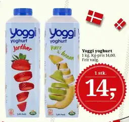 Dagli'Brugsen Yoggi yoghurt tilbud