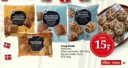Dagli'Brugsen Coop brød tilbud