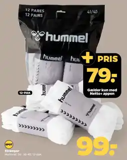 Netto Hummel strømper tilbud