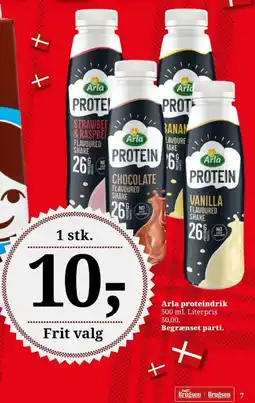 Dagli'Brugsen Arla protein tilbud