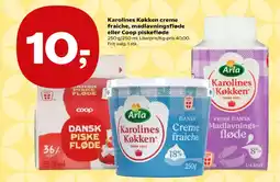 Kvickly Karolines Køkken creme fraiche tilbud