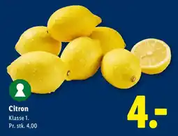 Lidl Citron tilbud
