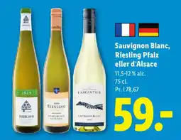 Lidl L'argentier sauvignon blanc tilbud