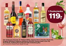 Kvickly O.P. Anderson Aquavit tilbud
