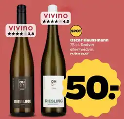 Netto Oscar Haussmann Riesling tilbud