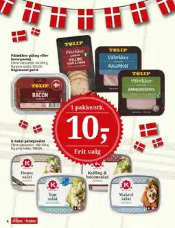 Dagli'Brugsen Tulip palaekker tilbud
