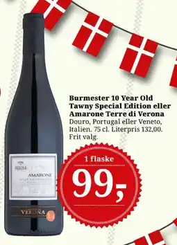 Dagli'Brugsen Burmester Amarone Terre di Verona tilbud