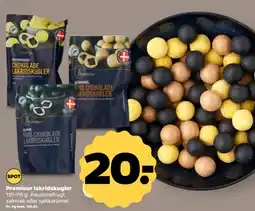 Netto Premieur lakridskugler tilbud