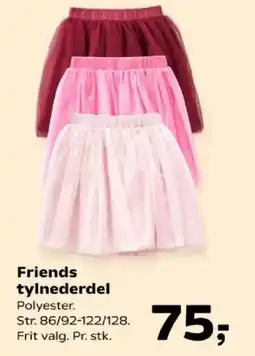Kvickly Friends tylnederdel tilbud