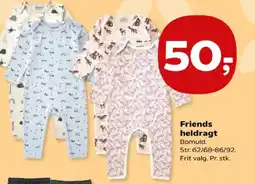 Kvickly Friends heldragt tilbud