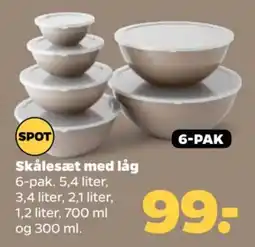 Netto Spot skålesæt med låg tilbud