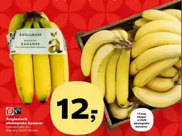 SuperBrugsen Änglamark økologiske bananer tilbud