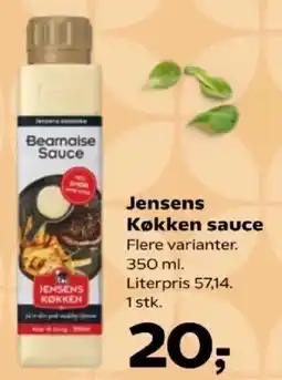 Kvickly Jensens Køkken Bearnaise Sauce tilbud