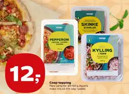 Kvickly Coop topping tilbud