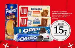 Dagli'Brugsen Café au LU Prince chokoladekiks eller Oreo tilbud