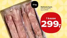 Kvickly Mørbrad af gris tilbud
