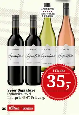 Dagli'Brugsen Spier Signature tilbud