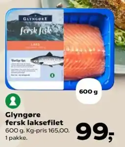 SuperBrugsen Glyngøre fersk laksefilet tilbud