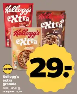 Netto Kellogg's extra granola tilbud