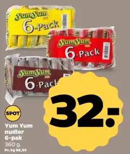 Netto Yum Yum nudler tilbud