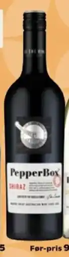 Kvickly PepperBox Shiraz tilbud