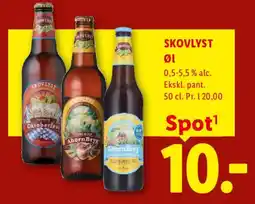 Lidl Skovlyst øl tilbud