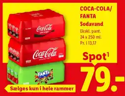 Lidl Coca-Cola/Fanta Sodavand tilbud