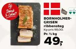 Kvickly Bornholmer-grisen ribbensteg tilbud