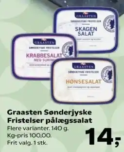 SuperBrugsen Graasten Sønderjyske Fristelser pålægssalat tilbud