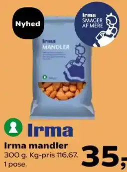 Kvickly Irma mandler tilbud