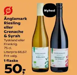 Kvickly Ångolamææ Riesling tilbud