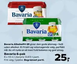 SuperBrugsen Bavaria Alkoholfri Øl tilbud