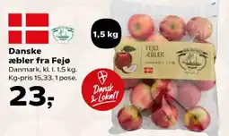 Kvickly Fejø æbler tilbud