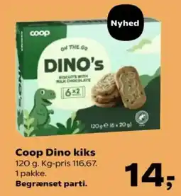 SuperBrugsen Coop Dino kiks tilbud