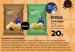 SuperBrugsen Irma chips tilbud