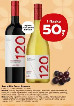 SuperBrugsen Santa Rita 120 Gran Reserva tilbud