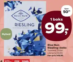 SuperBrugsen Blue Nun Riesling tilbud