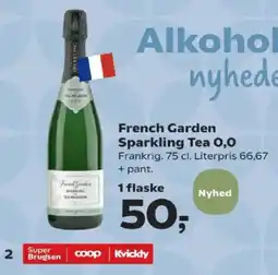 SuperBrugsen French Garden Sparkling Tea O,O tilbud