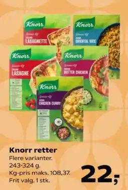 Kvickly Knorr retter tilbud