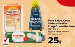 SuperBrugsen Port Salut, Coop Gederulle eller Coop Grana Padano tilbud