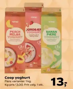 SuperBrugsen Coop yoghurt tilbud