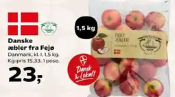 SuperBrugsen Fejø æbler tilbud