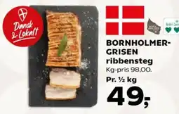 SuperBrugsen Bornholmer-grisen ribbensteg tilbud
