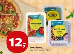 SuperBrugsen Coop topping tilbud