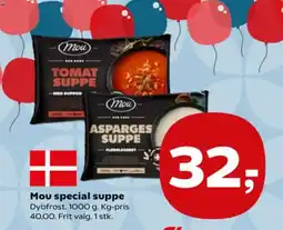 SuperBrugsen Mou special suppe tilbud